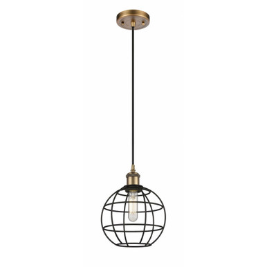 Lake Placid 1 Light Small Pendant 10.63 Inch Tall by Innovations - 516-1P-CE-8