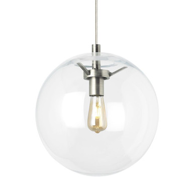 Sean Lavin 1 Light Line Volt Pendant 14 Inch Wide by Visual Comfort Modern - 700TDPLNP