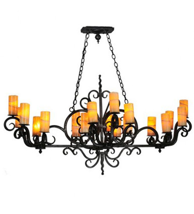 Kean 20 Light Chandelier 36 Inches Tall and 34 Inches Wide by Meyda Tiffany - 118203