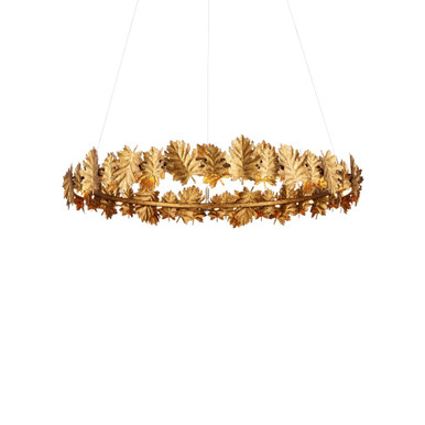 English 1 Light Large Chandelier by Currey Company - 9000-1145