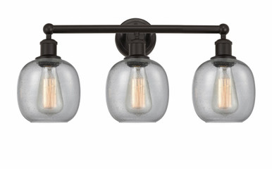 Belfast 3 Light Industrial Vanity Light 24 Inch Wide by Innovations - 616-3W-G10