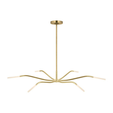 Lajos 14W 6 LED Chandelier 4.5 X 38.9 Inch Wide by Visual Comfort Modern - SLCH81927