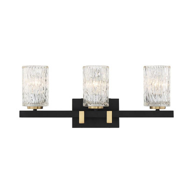 Keene 3 Light Bath Vanity 9.5 Inch Tall and 23 Inch Wide by Savoy House - L8-3601-3-143