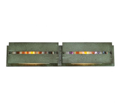 Moss Creek Creekside 2 Light Bath Vanity 6 x 30 Inches by Meyda Tiffany - 105987