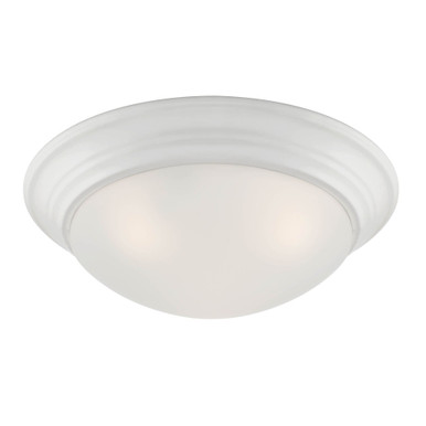 Tap 2 Light 14 Inch Wide Flush Mount by Designers Fountain - 1360M-MB
