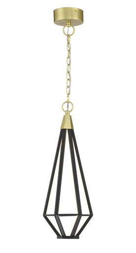 Dripping Gems 25W 1 LED Light Small Pendant by George Kovacs - P5520-726A-L