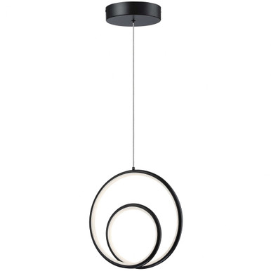 Gabriel 20W 1 LED Light Medium Pendant by Dainolite - GBL-1222LEDP
