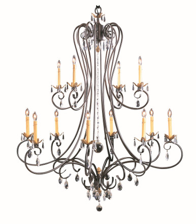 Liebestraum 12 Light Foyer Chandelier by Framburg - 9907 MB