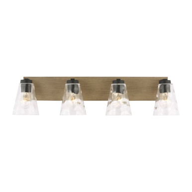 Dunton 4 Light Large Bath Vanity 7.5 Inch Tall X 31 Inch Wide by Generation - GLV1114MBKCRO