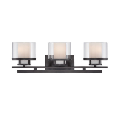 Fusion 3 Light Vanity Light by Designers Fountain - 86103-bbr