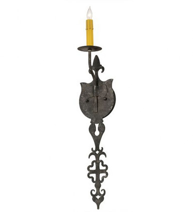 Merano 1 Light Wall Sconce 24.75 x 5.5 Inches by Meyda Tiffany - 174847