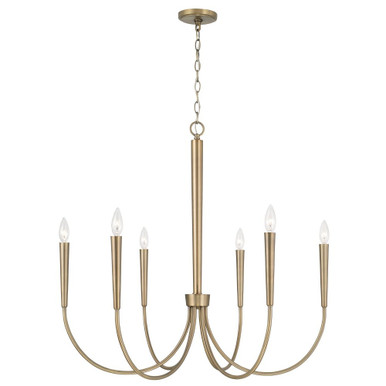 Holden 6 Light Large Chandelier by Capital - 445961
