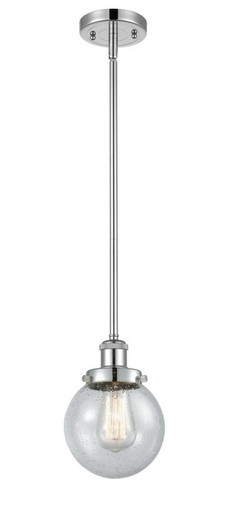 Beacon 1 Light Mini Pendant 9 Inch Tall and 6 Inch Wide by Innovations - 916-1S-PC-G204-6