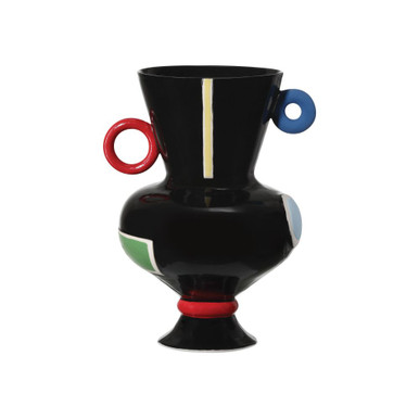Fauvist Small Vase 10 Inch Tall and 8 Inch Wide by Currey Company - 1200-1091
