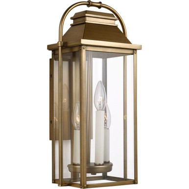Wellsworth 3 Light Small Outdoor Wall Lantern by Visual Comfort Studio - OL13200