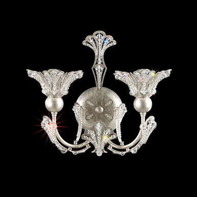 Rivendell 2 Light Crystal Wall Sconce by Schonbek - 7855
