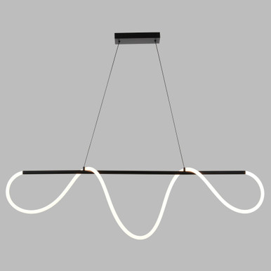 Bowman 26W 1 LED Linear Chandelier 14.5 Inch and 57.5 Inch Wide by Vaxcel - H0303