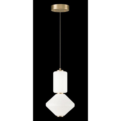 Dango 1 Light 2 Glass Small Pendant 13 Inch Tall by Matteo - C82422