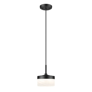 Renaud 18W 1 LED Pendant 5 Inch Tall and 6.75 Inch Wide by Z Lite - 827P6
