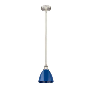 Plymouth 1 Light Stem Hung Mini Pendant 9 and 7.5 Inch Wide by Innovations - 616-1S-PLYM-75