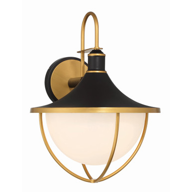Atlas 3 Light Outdoor Wall Lantern by Crystorama - ATL-703-MK-TG