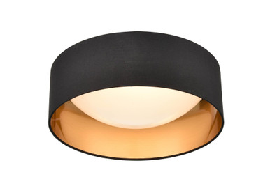 Rosata 15W LED Flush Mount 4.5 Inch Tall and 12.5 Inch Wide by Millennium - 4521-BG