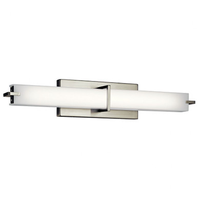1 Light Linear Vanity Light 25.75 Inch Wide by Kichler - 11146NILED