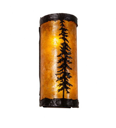 Tall Pines Two Light Wall Sconce 12 x 5 Inches by Meyda Tiffany - 217915