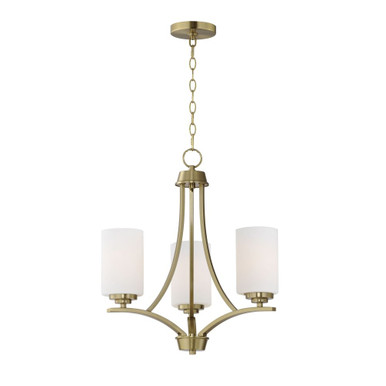 Deven 3 Light Small Chandelier by Maxim - 20033