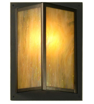 Wedge 1 Light Wall Sconce 15 x 11 Inches by Meyda Tiffany - 22470