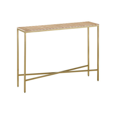 Dezi Console Table 34 Inch Tall and 48 Inch Wide by Currey Company - 4000-0204