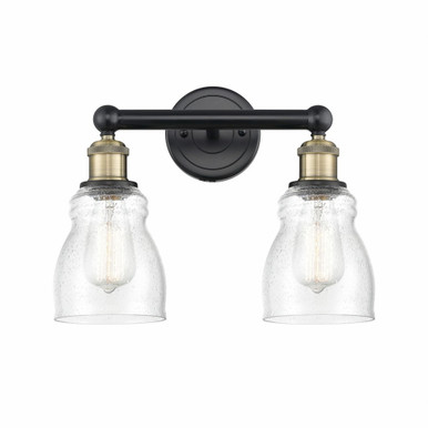 Ellery 2 Light Vanity Light 13.75 Inch Wide by Innovations - 616-2W-EL