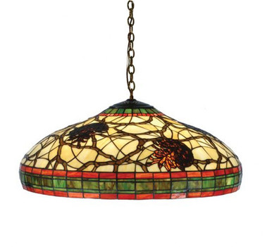 Pinecone 3 Light Large Pendant by Meyda Tiffany - 77981