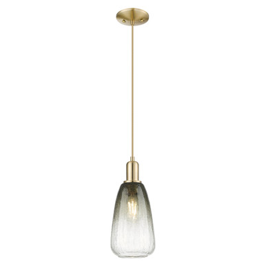 Brookhaven Almond 1 Light Cord Hung Mini Pendant 13.83X6 by Innovations - 716-1P-CB-G480-6SL