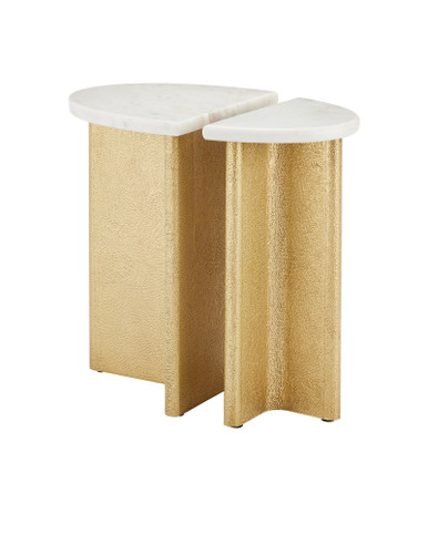 Doublet Table (Set of 2) 20.25 Inch Tall and 13 Inch Wide by Currey Company - 4000-0233