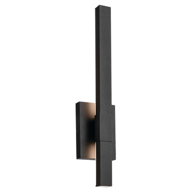 Nocar 20W 1 LED Medium Outdoor Wall Lantern by Kichler - 59144BKT