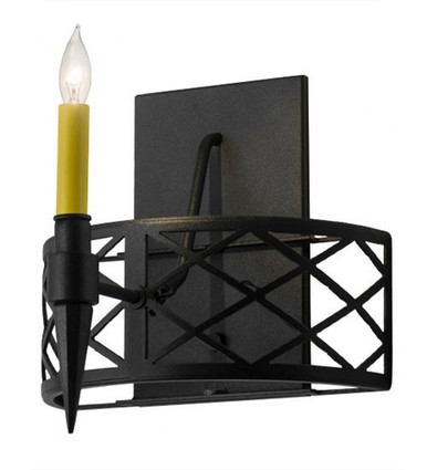Topridge 3W 1 LED Wall Sconce 12 x 11.5 Inches by Meyda Tiffany - 171575