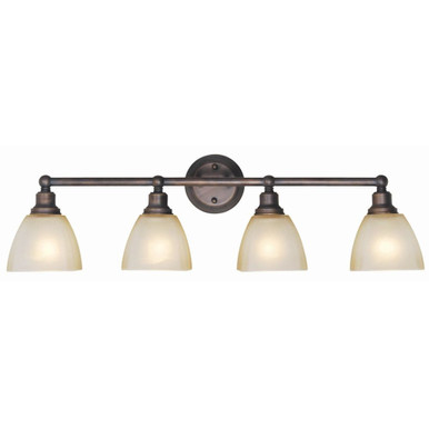 Bradley 4 Light Vanity Light by Craftmade - 26604