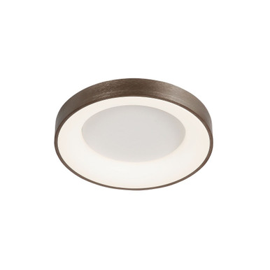 Acryluxe Sway 1 Light 15 Inch Wide Flush Mount by Justice Design - ACR-4050-OPAL-LTBZ