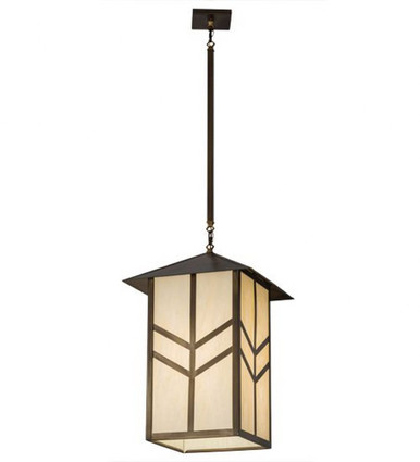 Santa Fe 1 Light Square Pendant 56.5 x 25 Inches by Meyda Tiffany - 181492
