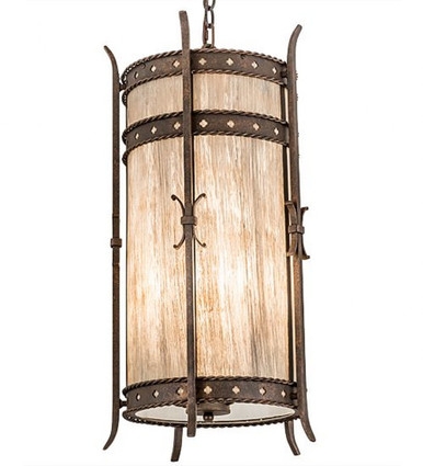 Stanza 4 Light Pendant 33 Inches Tall and 15 Inches Wide by Meyda Tiffany - 115759