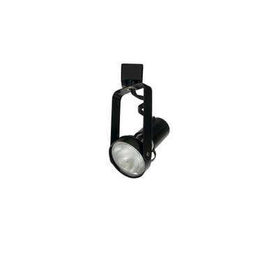 1 Light PAR20 Front Loading Gimbal Ring J Style Track Head by Nora  - NTH-146B/J