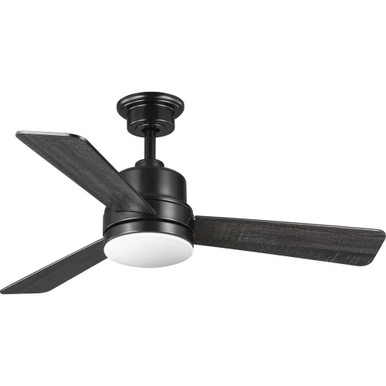 Trevina II Wide Ceiling Fan 1 Light Wall Control 44 Inch wide by Progress - P2555