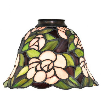Begonia - Shade-6 Inches Tall and 8 Inches Wide by Meyda Tiffany - 29371