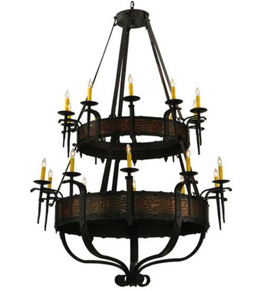 Costello 20 Light 2 Tier Chandelier 72 x 48 Inches Wide by Meyda Tiffany - 133745