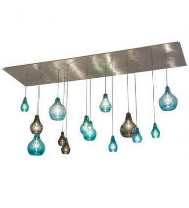 Anjou 4 Light Cascading Pendant 11 x 24 Inches by Meyda Tiffany - 177046