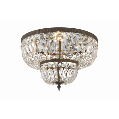 Ceiling Mount 4 Light 18 Inch Wide Flush Mount by Crystorama - 718