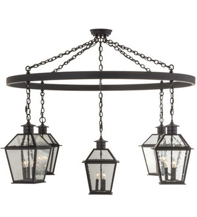 Coach 15 Light Chandelier 47.5 x 68 Inches Wide by Meyda Tiffany - 155989