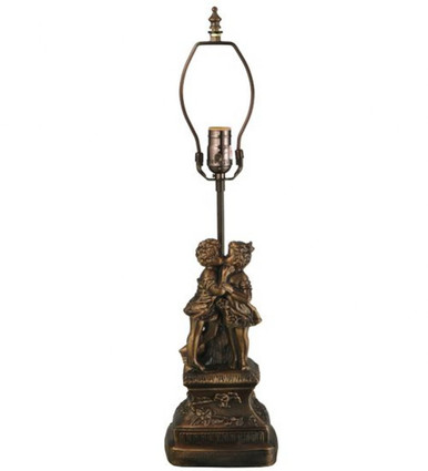 Kissing Kids 15.5 Inch One Light Table Lamp Base by Meyda Tiffany - 11858