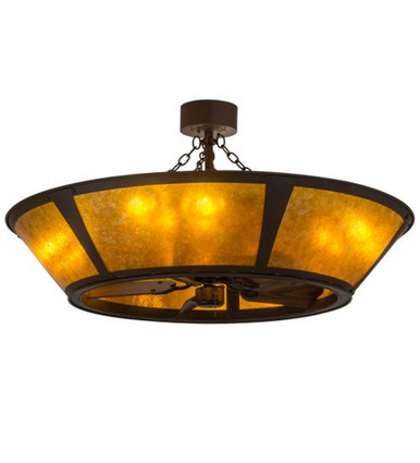 Sutter 8 Light Fandelier 24 In H and 48 In W by Meyda Tiffany - 110072